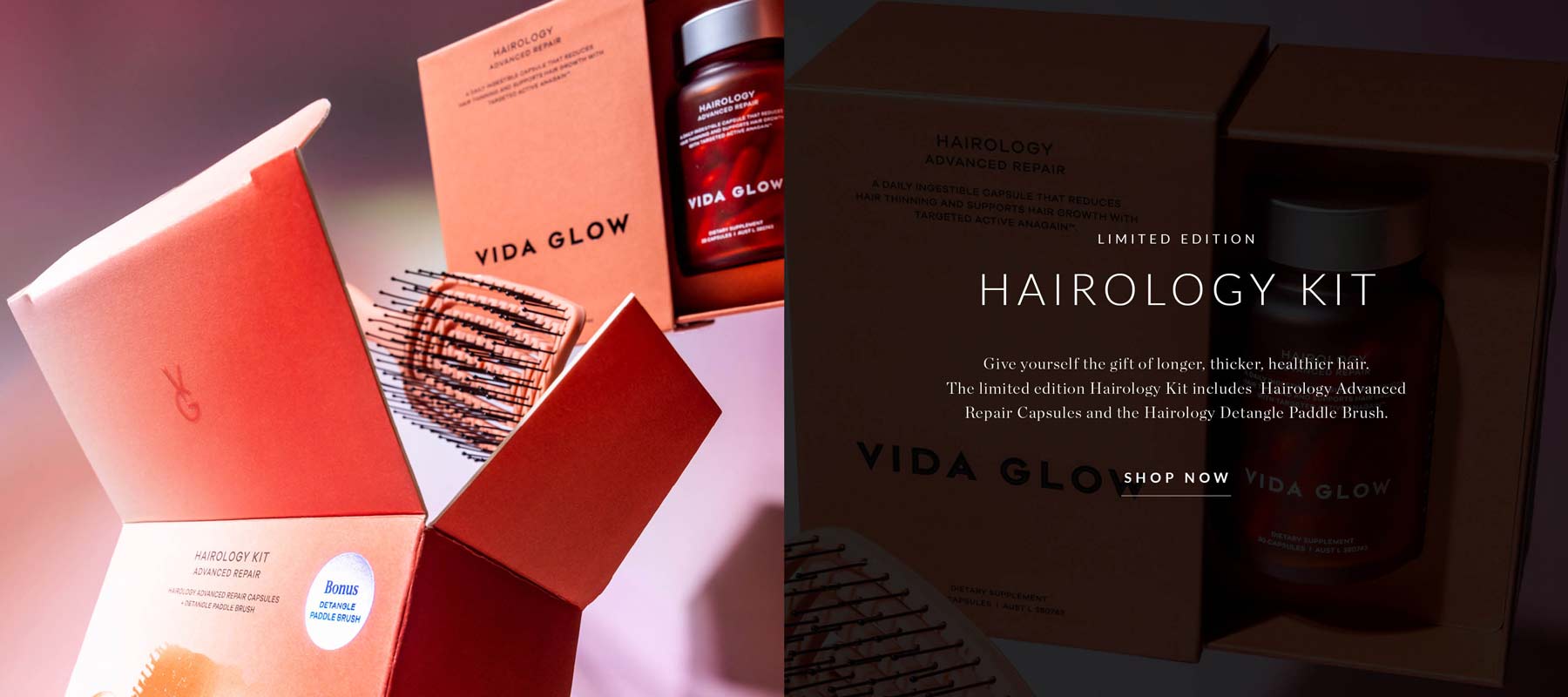 Shop the Limited Edition Hairology Kit.